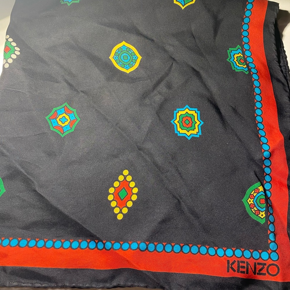 Kenzo Square scarf 57cm / 57 cm 23,5 / 23,5 inches